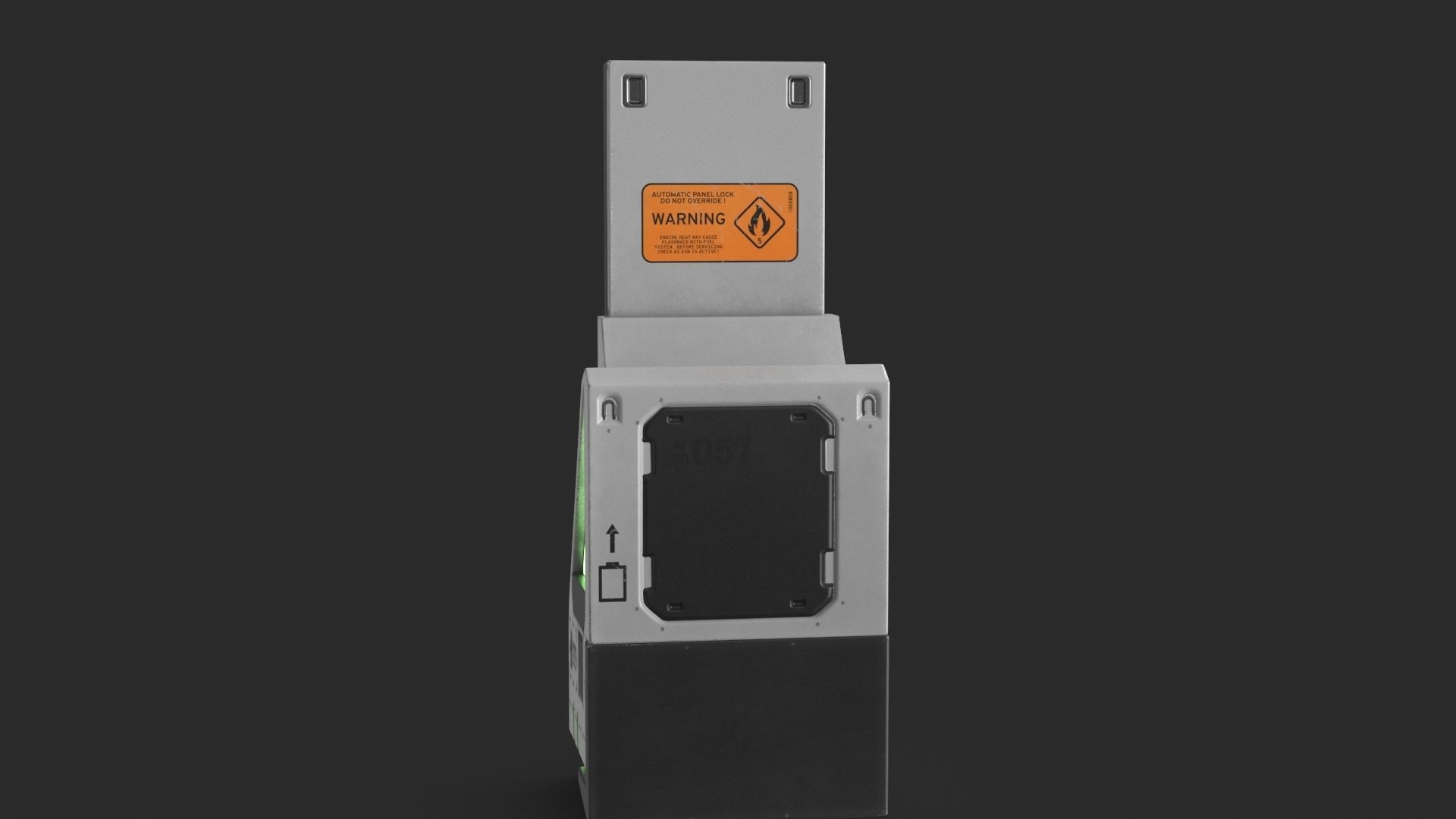 Sci Fi Scanner Display v4 Low-poly 3D model_9