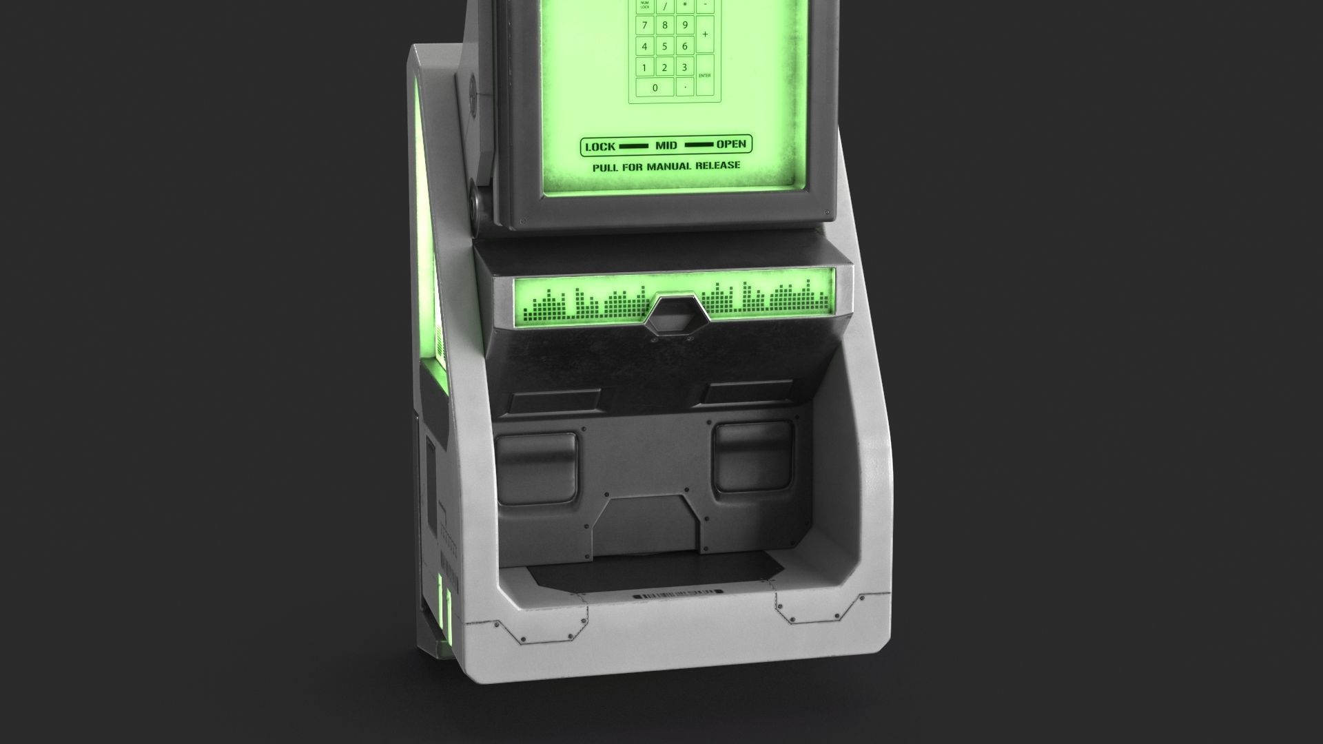 Sci Fi Scanner Display v4 Low-poly 3D model_15