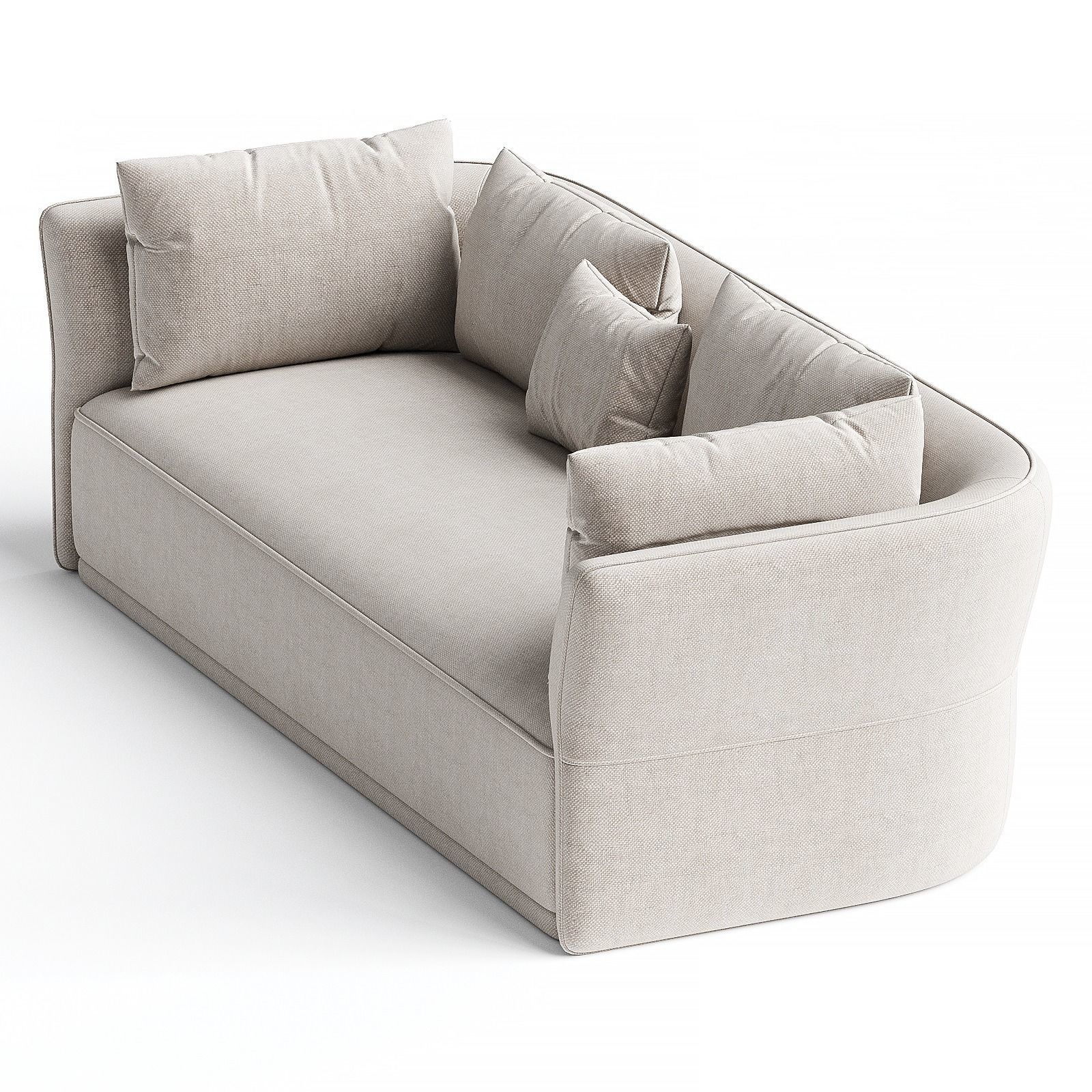 Biba Sofa 3d model 3D model_1