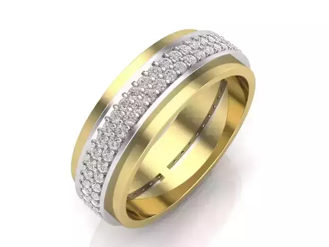 engagement ring stones 3D print model