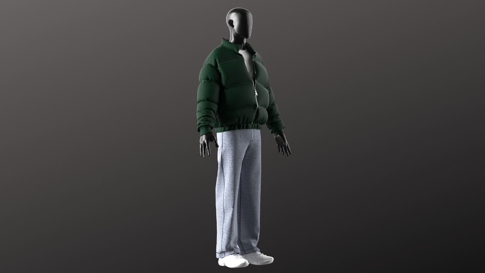 Man Casual Streetwear Modeling in in Clo3D - Marvelous Designer 3D model_2