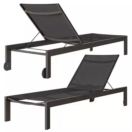 Globewest Pier Straight sunbed