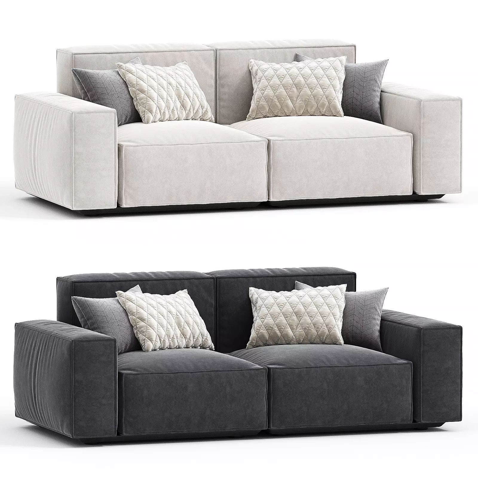 Marechiaro sofa 3D model_0