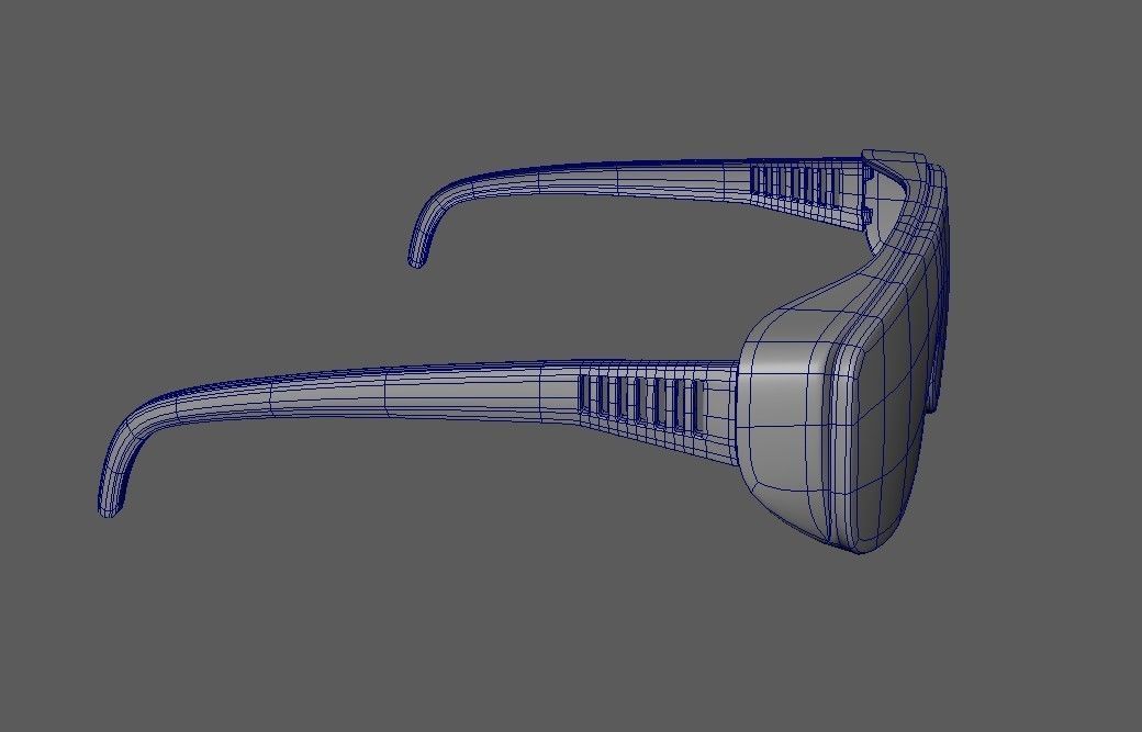 MULTIPURPOSE Safety Goggles Low-poly 3D model_50