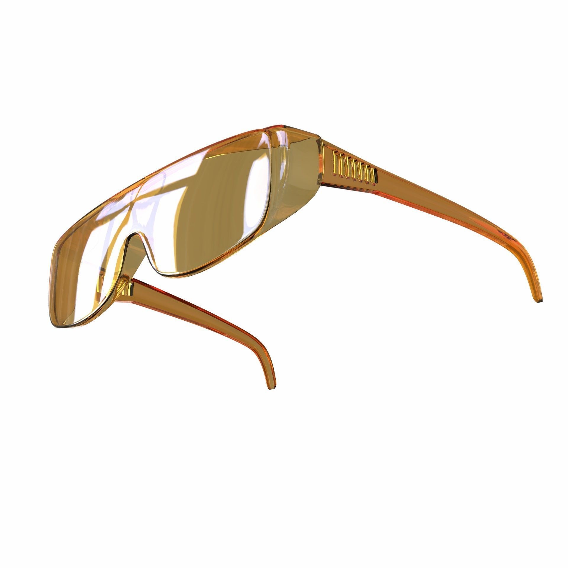 MULTIPURPOSE Safety Goggles Low-poly 3D model_3