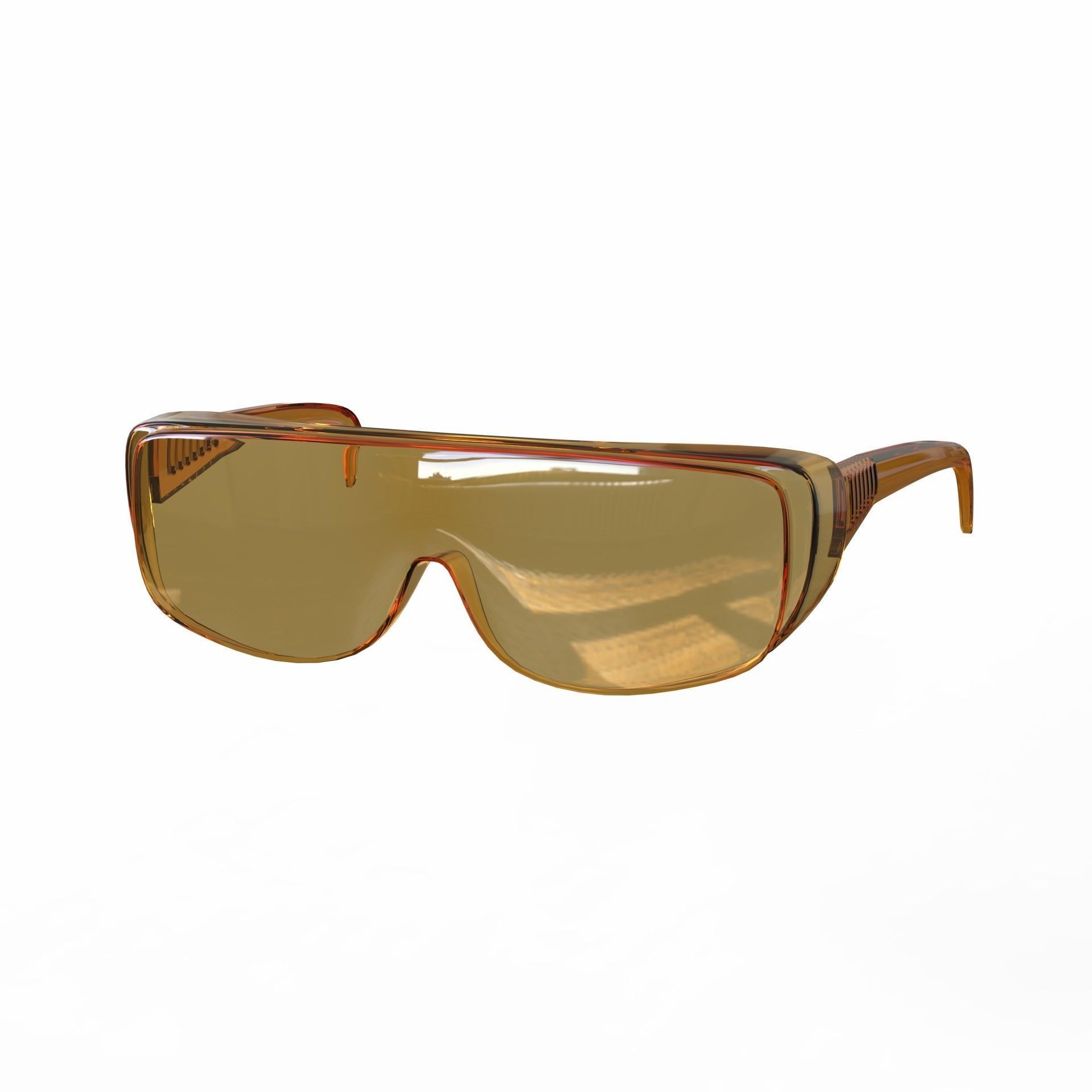 MULTIPURPOSE Safety Goggles Low-poly 3D model_4