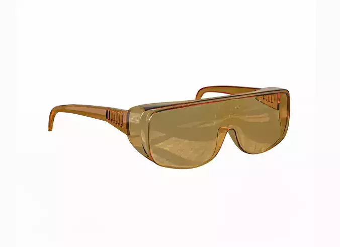 MULTIPURPOSE Safety Goggles Low-poly 3D model
