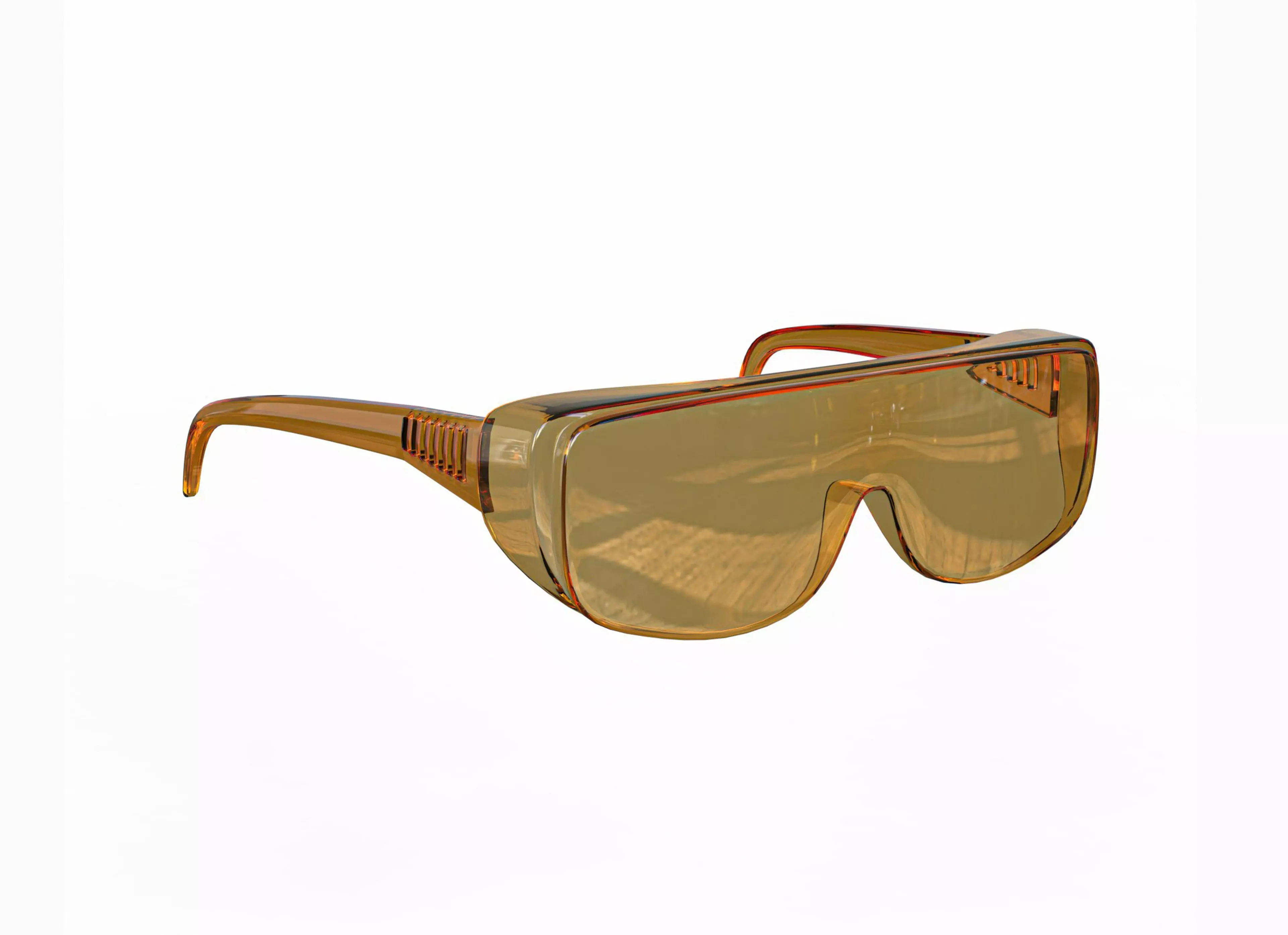 MULTIPURPOSE Safety Goggles Low-poly 3D model_0