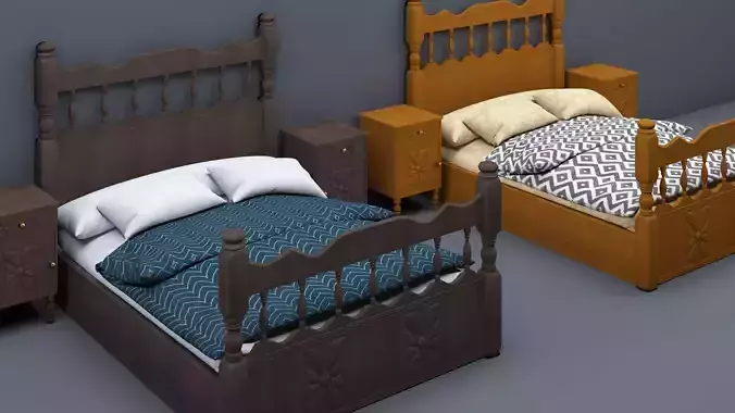 80th bed design