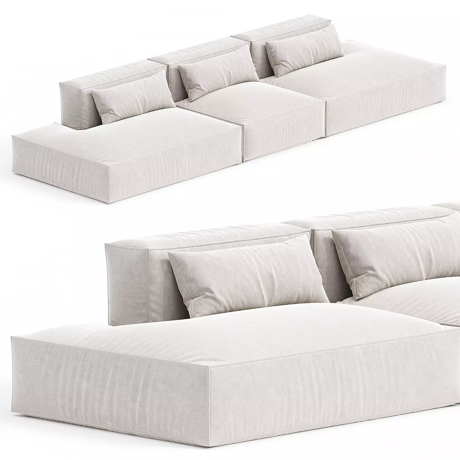 Cubotto sofa 3D model_0