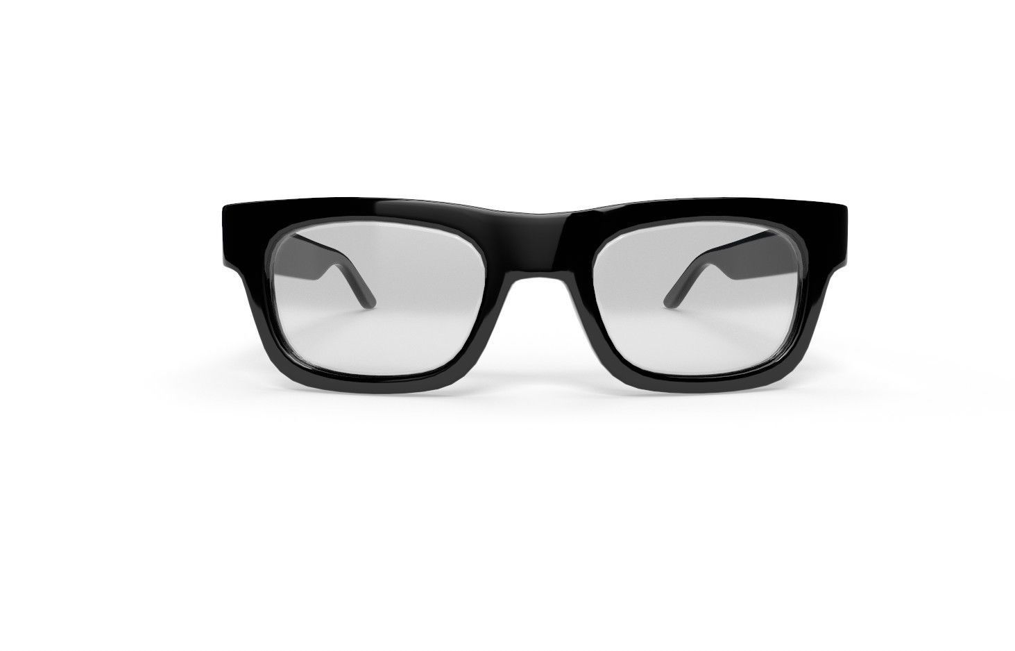 Eyeglasses M03 Low-poly 3D model_3