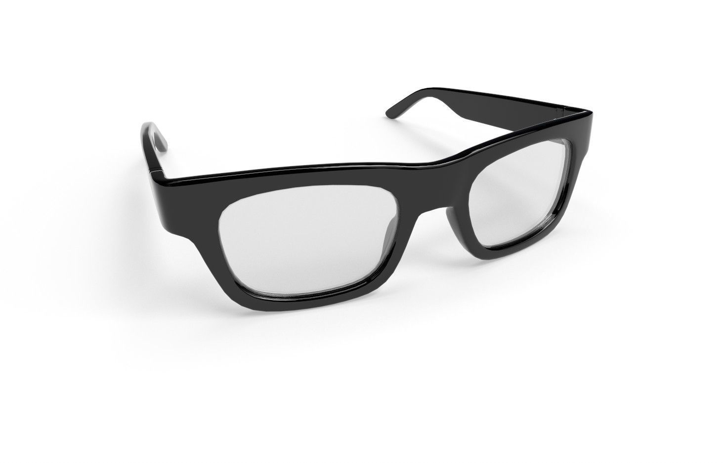 Eyeglasses M03 Low-poly 3D model_2