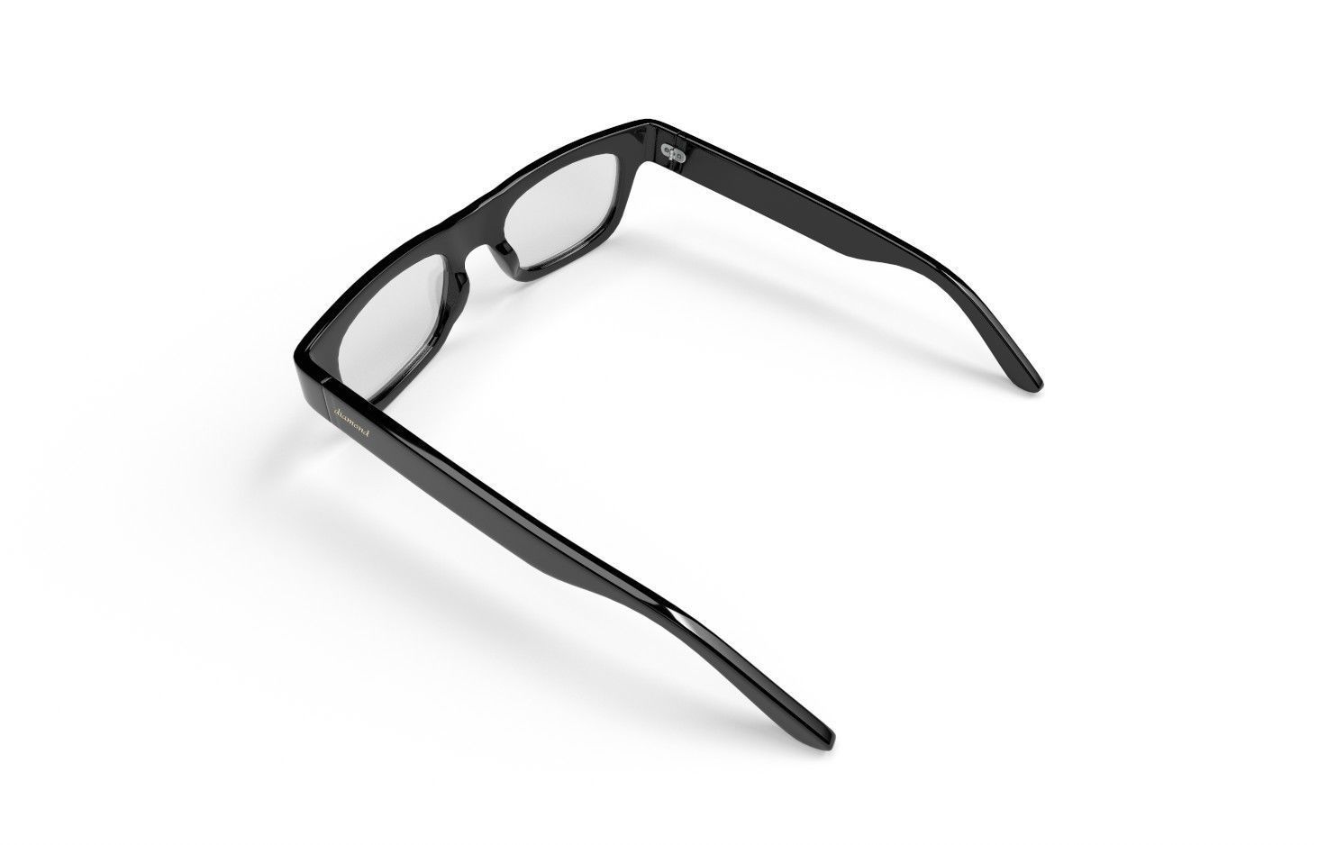 Eyeglasses M03 Low-poly 3D model_5