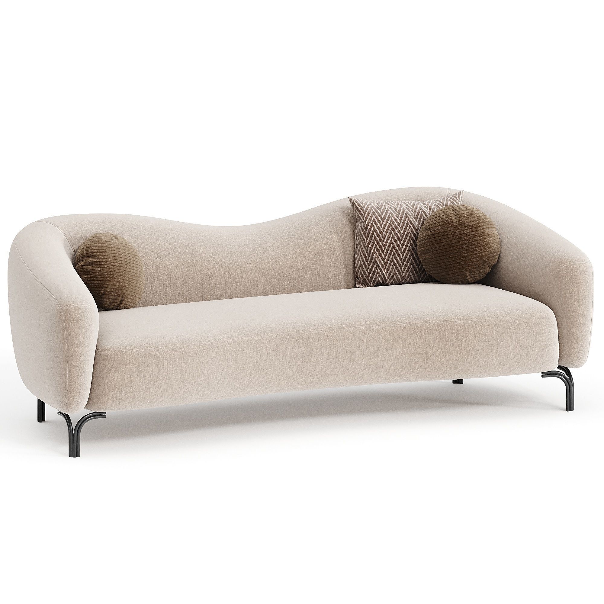 Bloom uclu Koltuk Ayakli 3d model 3D model_2