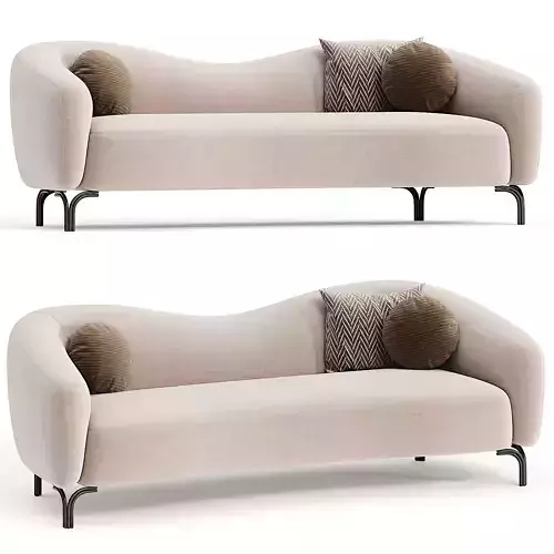 Bloom uclu Koltuk Ayakli 3d model