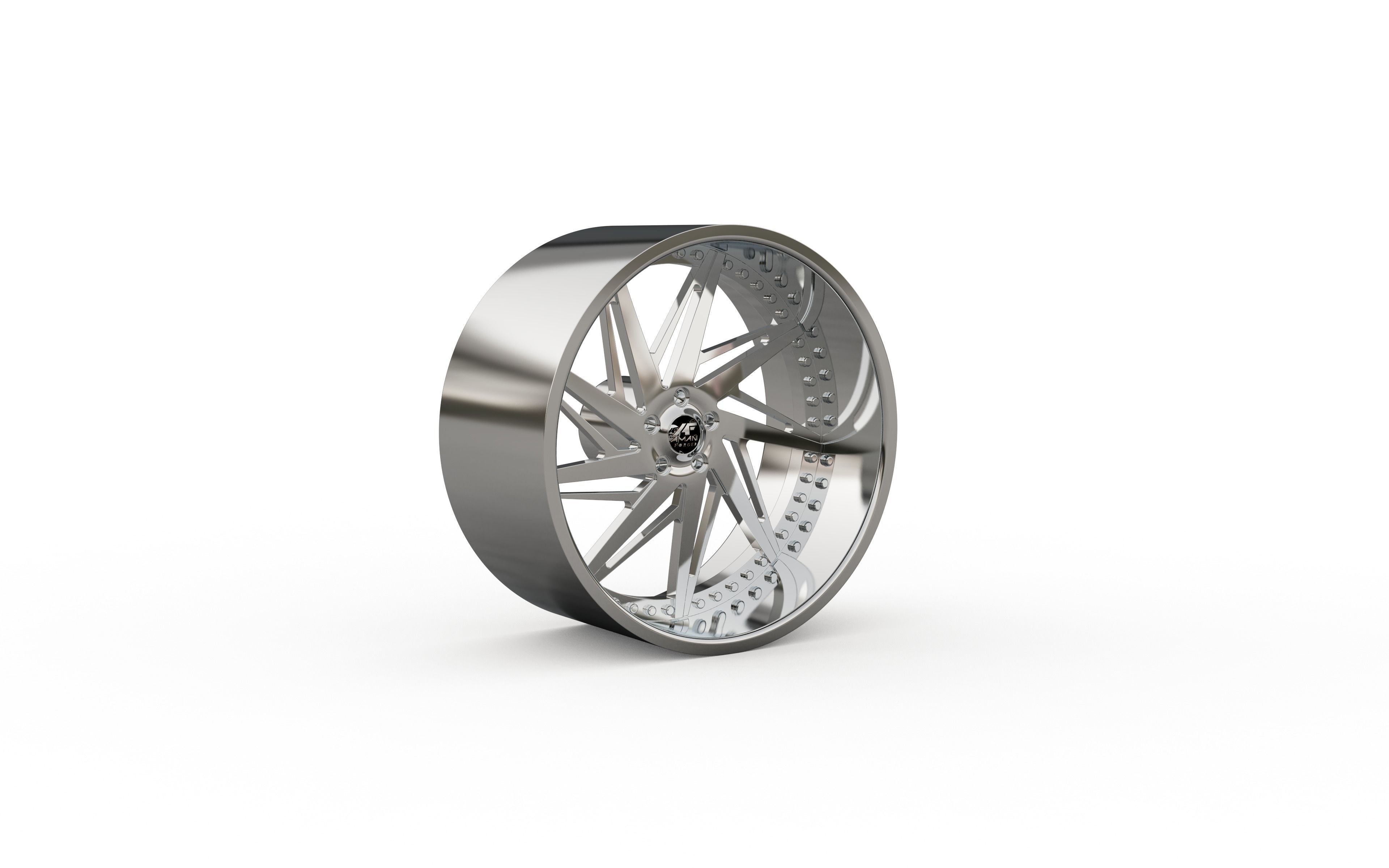 AMANI FORGED AMAZIN WHEEL 3D print model_2
