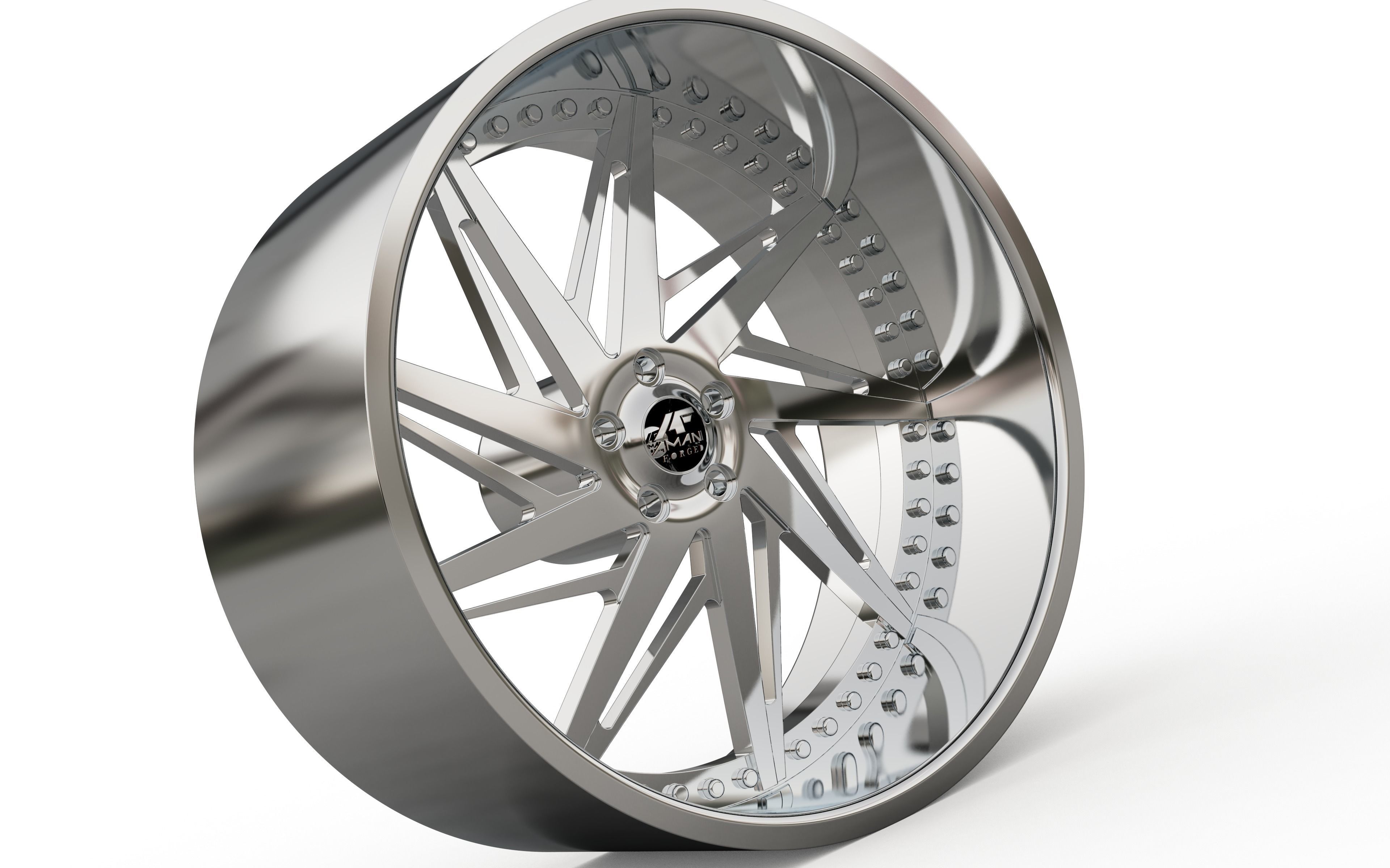 AMANI FORGED AMAZIN WHEEL 3D print model_1