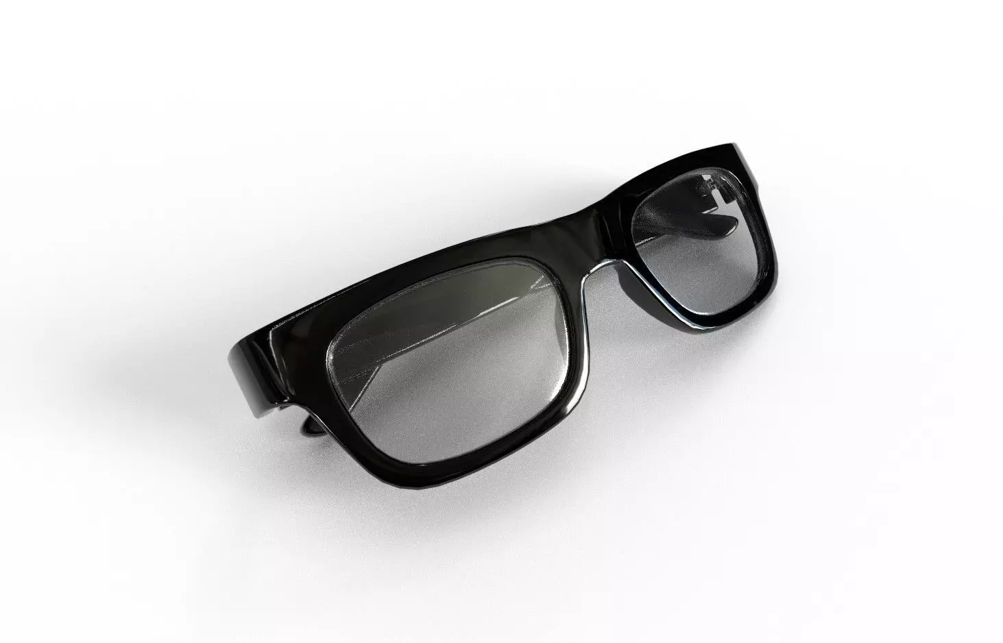 Eyeglasses M03b Low-poly 3D model_0