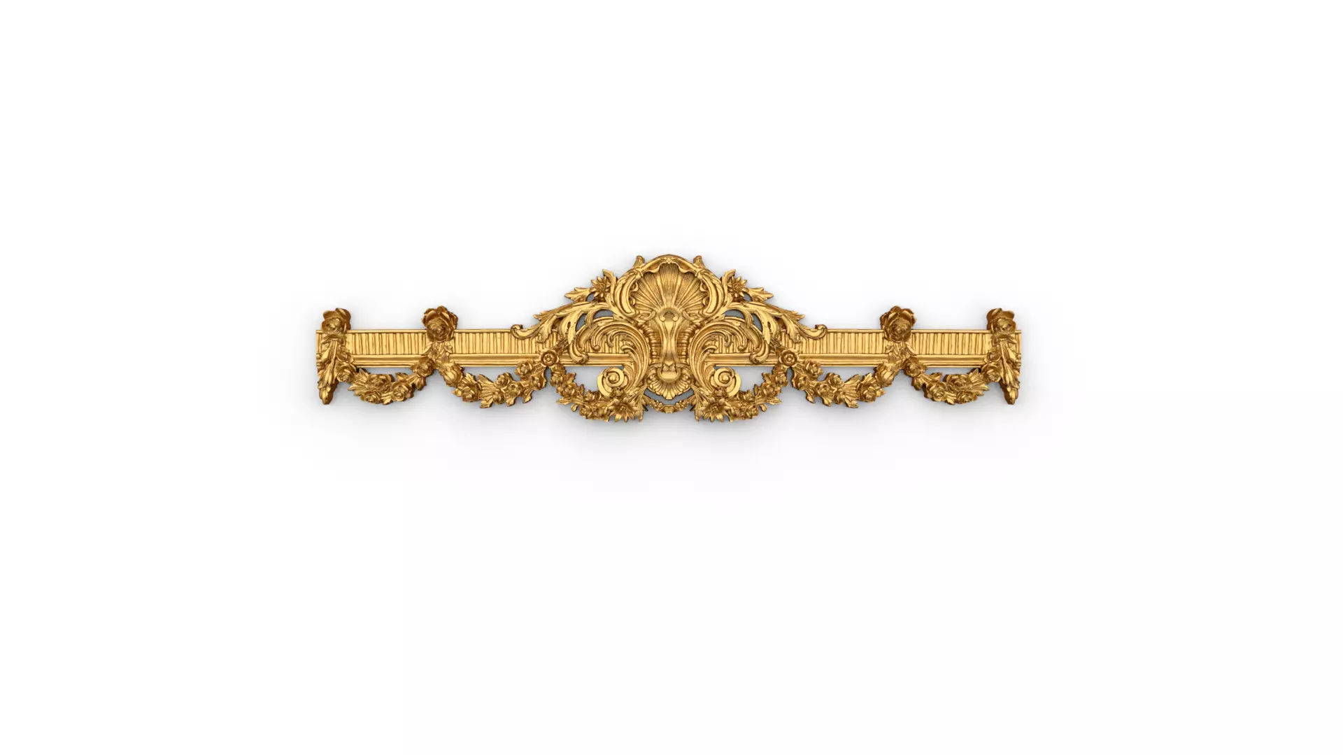 Classic decor ornament 310 3D model_0