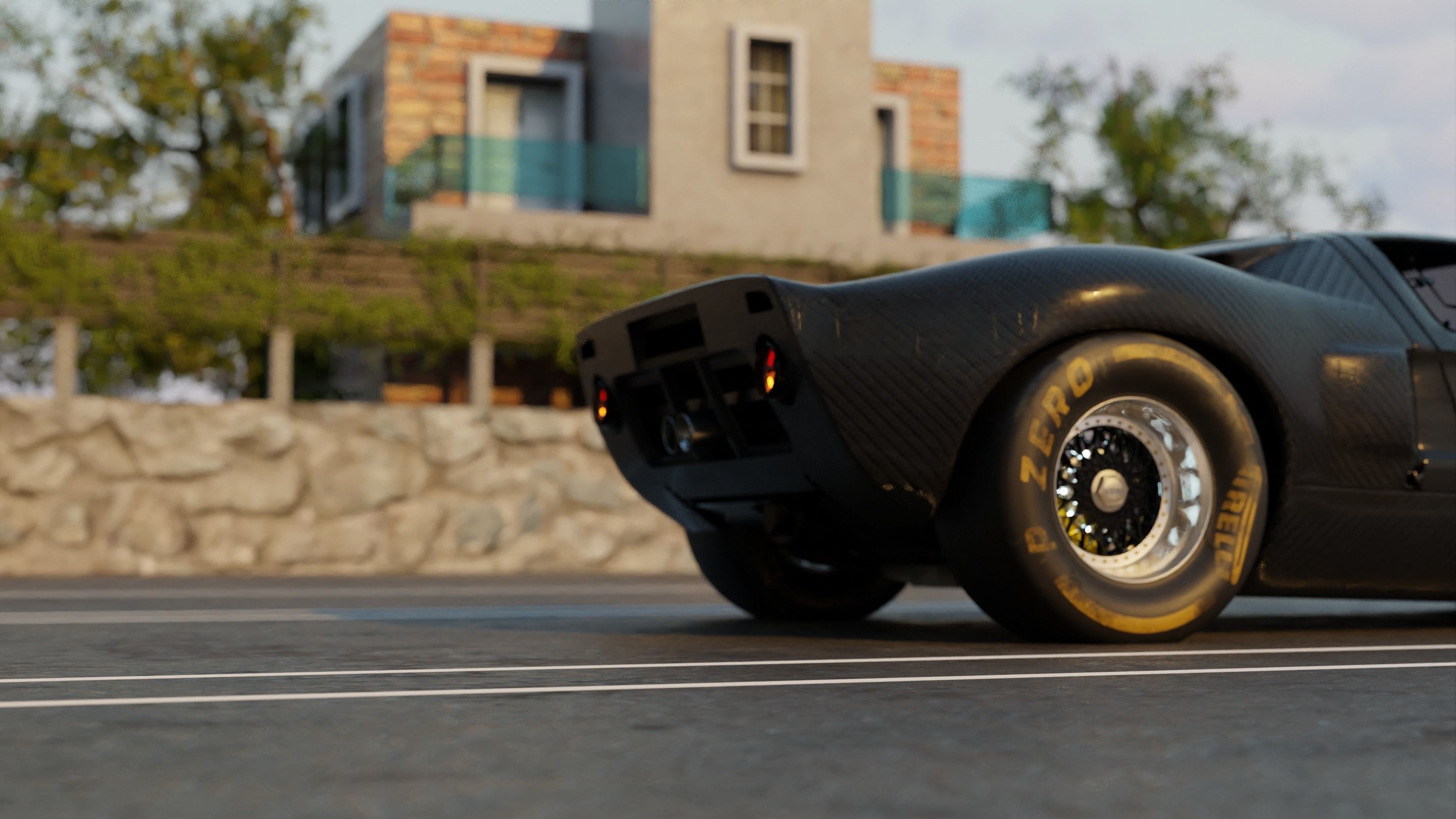 Automotive Render Scene 3D Blender File Textured 3D model_1