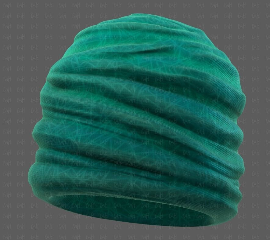 Cap V62 Low-poly 3D model_37