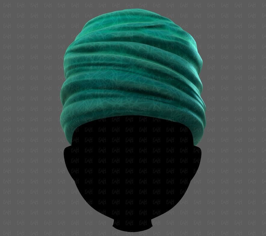 Cap V62 Low-poly 3D model_1