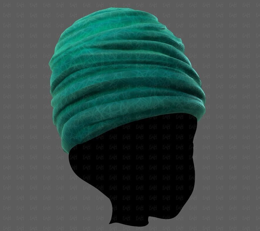 Cap V62 Low-poly 3D model_18