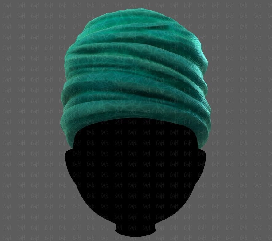 Cap V62 Low-poly 3D model_17