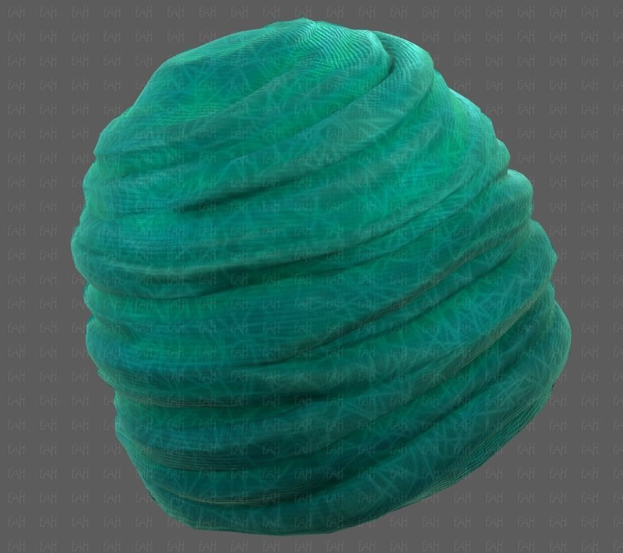 Cap V62 Low-poly 3D model_43