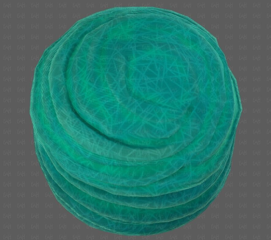 Cap V62 Low-poly 3D model_35