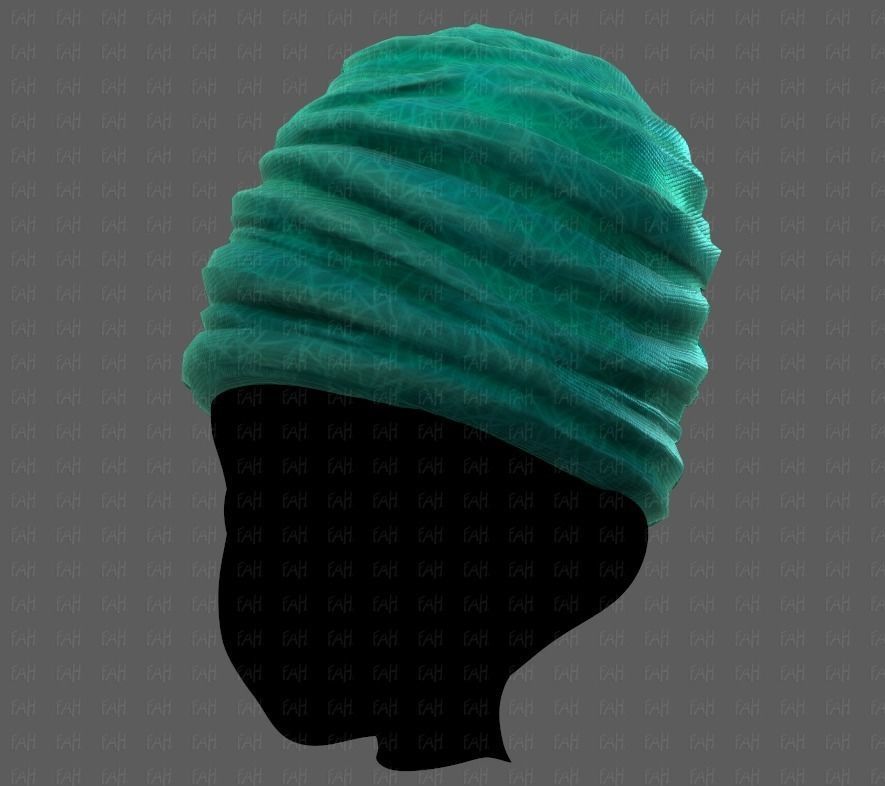 Cap V62 Low-poly 3D model_24