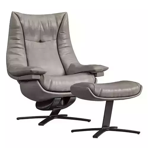 Re vive casual queen ergonomic armchair by Natuzzi