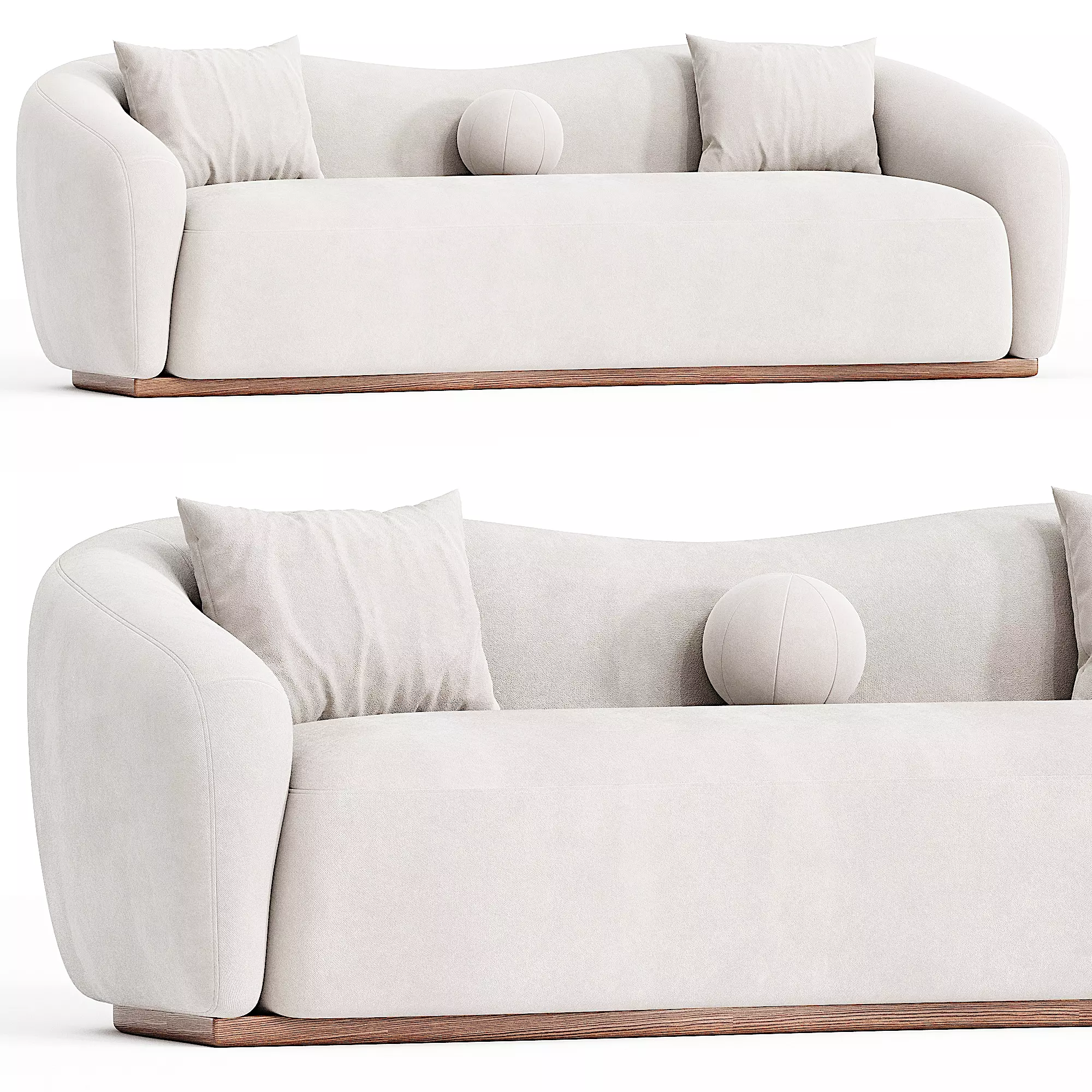 Bloom Dortlu Koltuk sofa 3D model_0