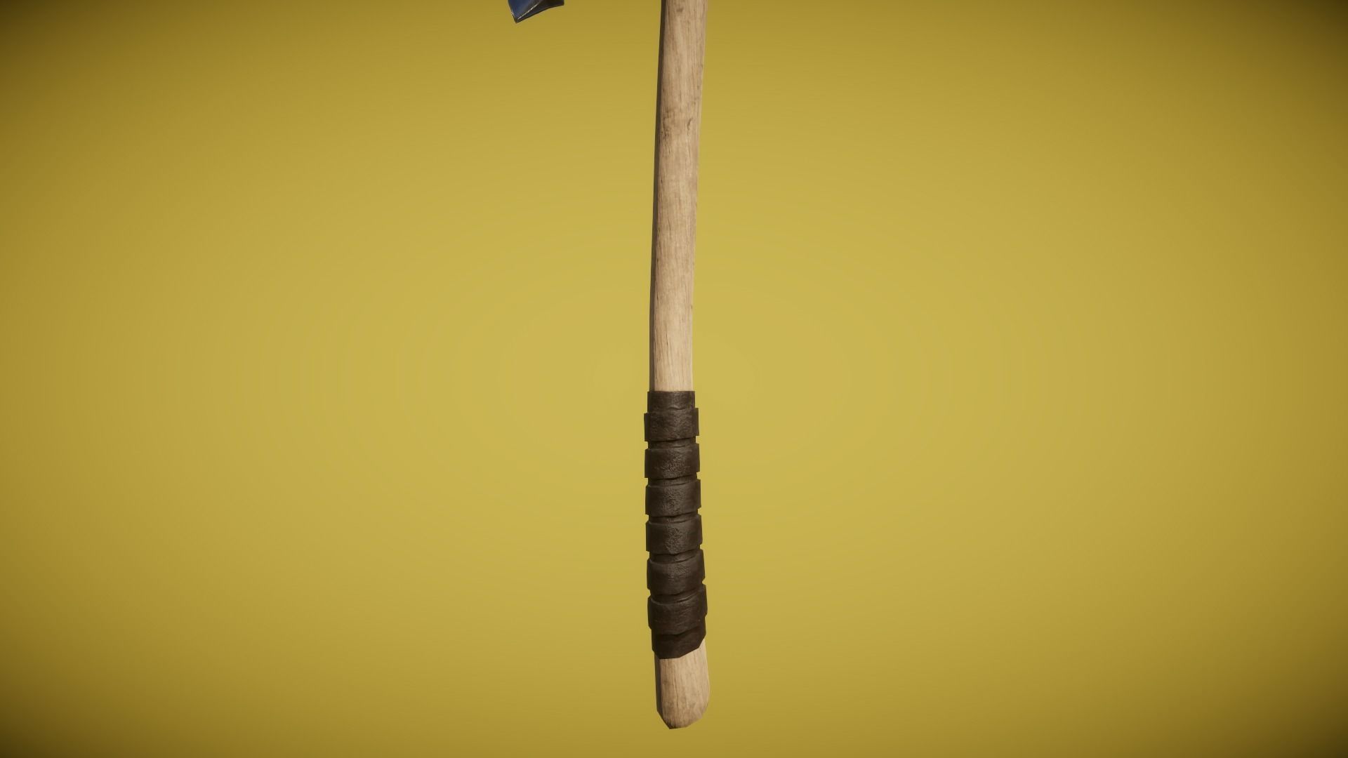 Real World - Medieval Axes Low-poly 3D model_12