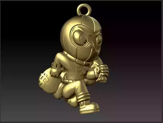 the big trench kid  3D print model