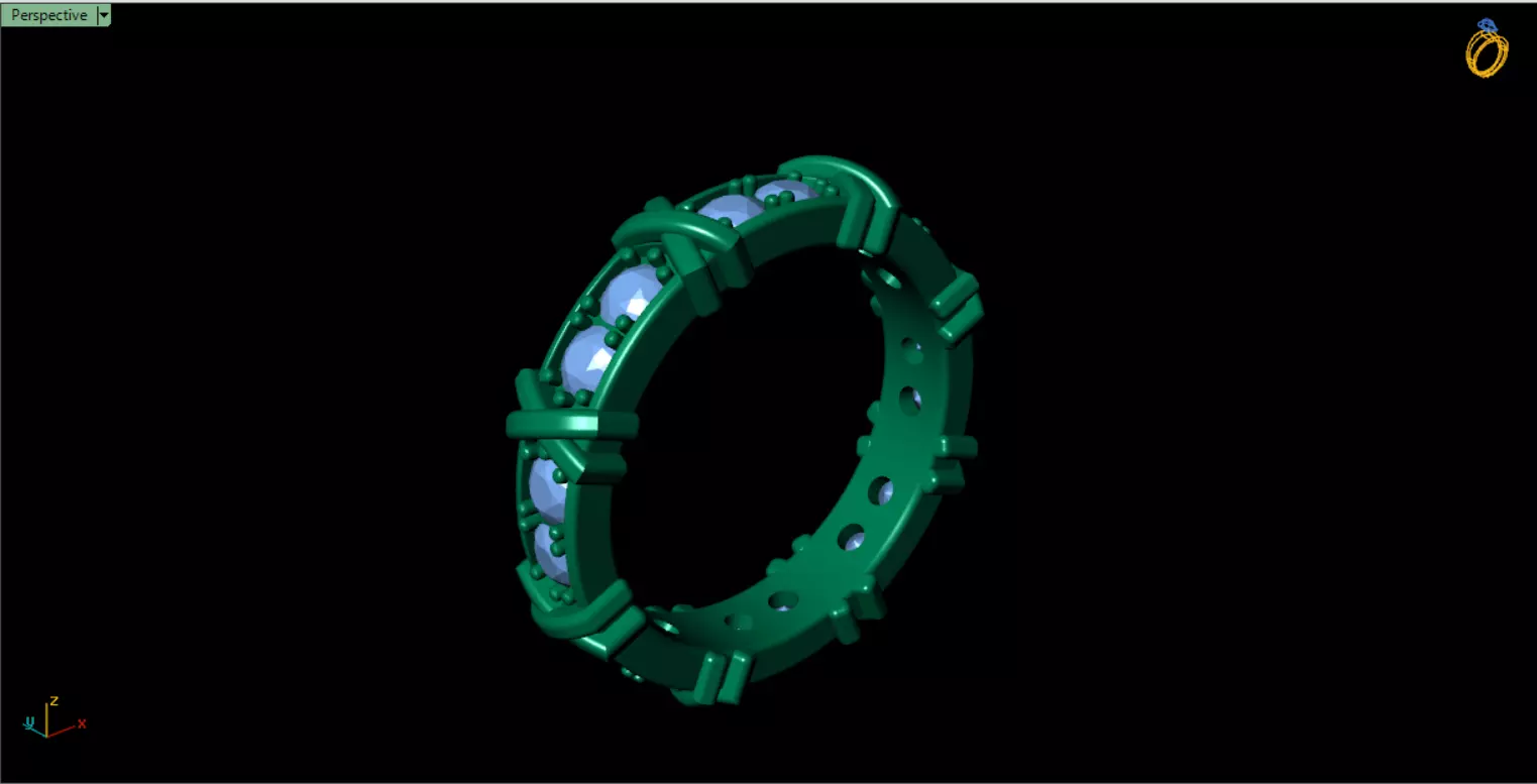 Female Ring 1 Free 3D print model_0