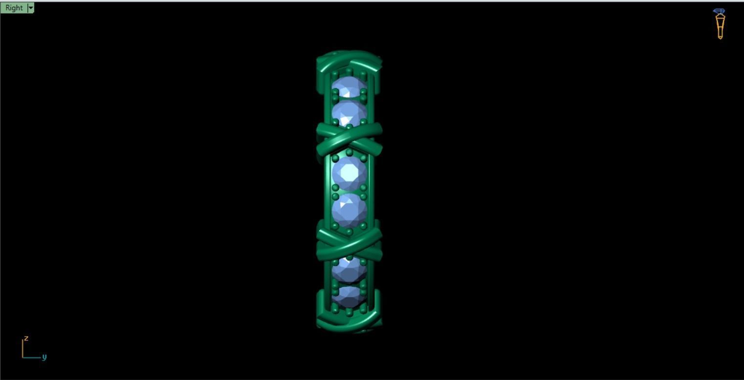 Female Ring 1 Free 3D print model_2