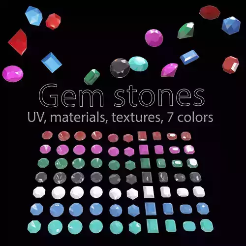 Gem stones Kinds of precious stone cut