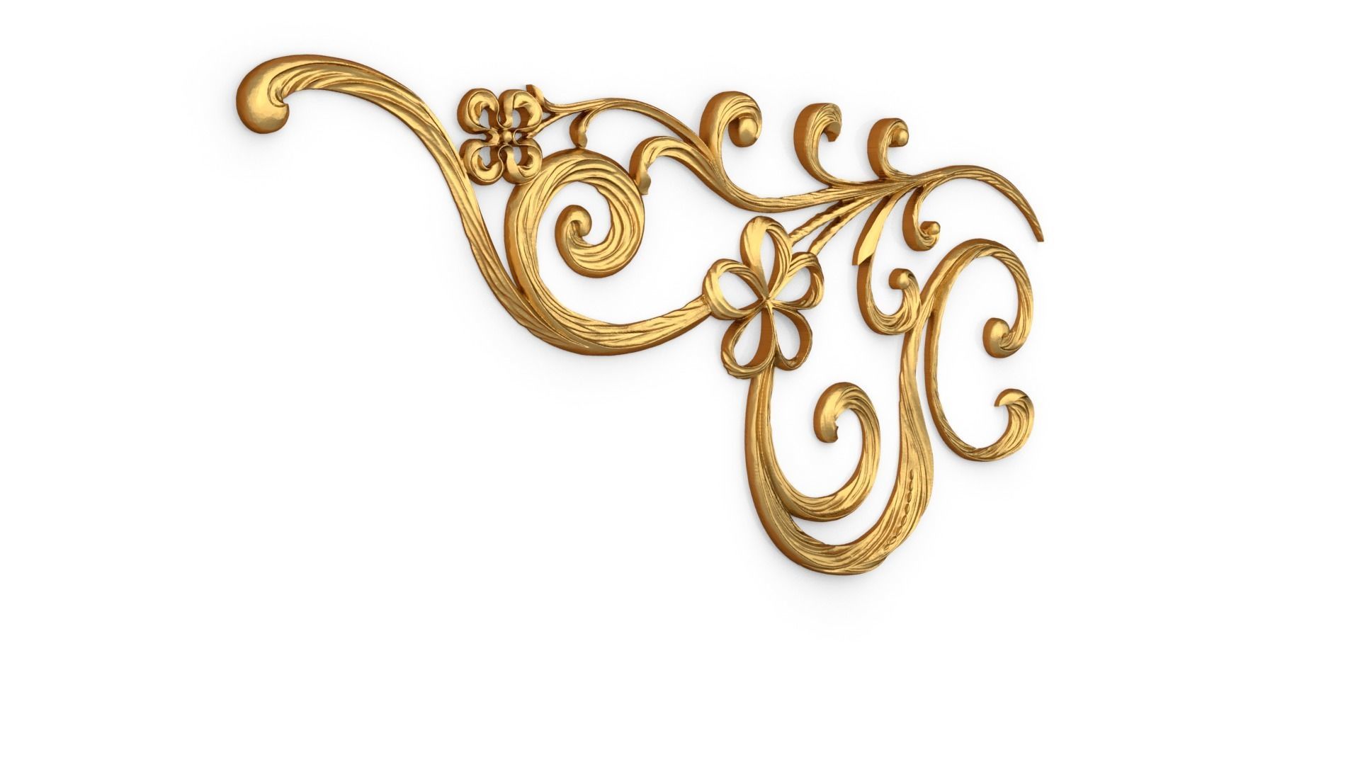 Classic decor ornament 311 3D model_1