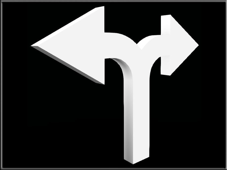 Arrow Standard Split Low-poly 3D model_4