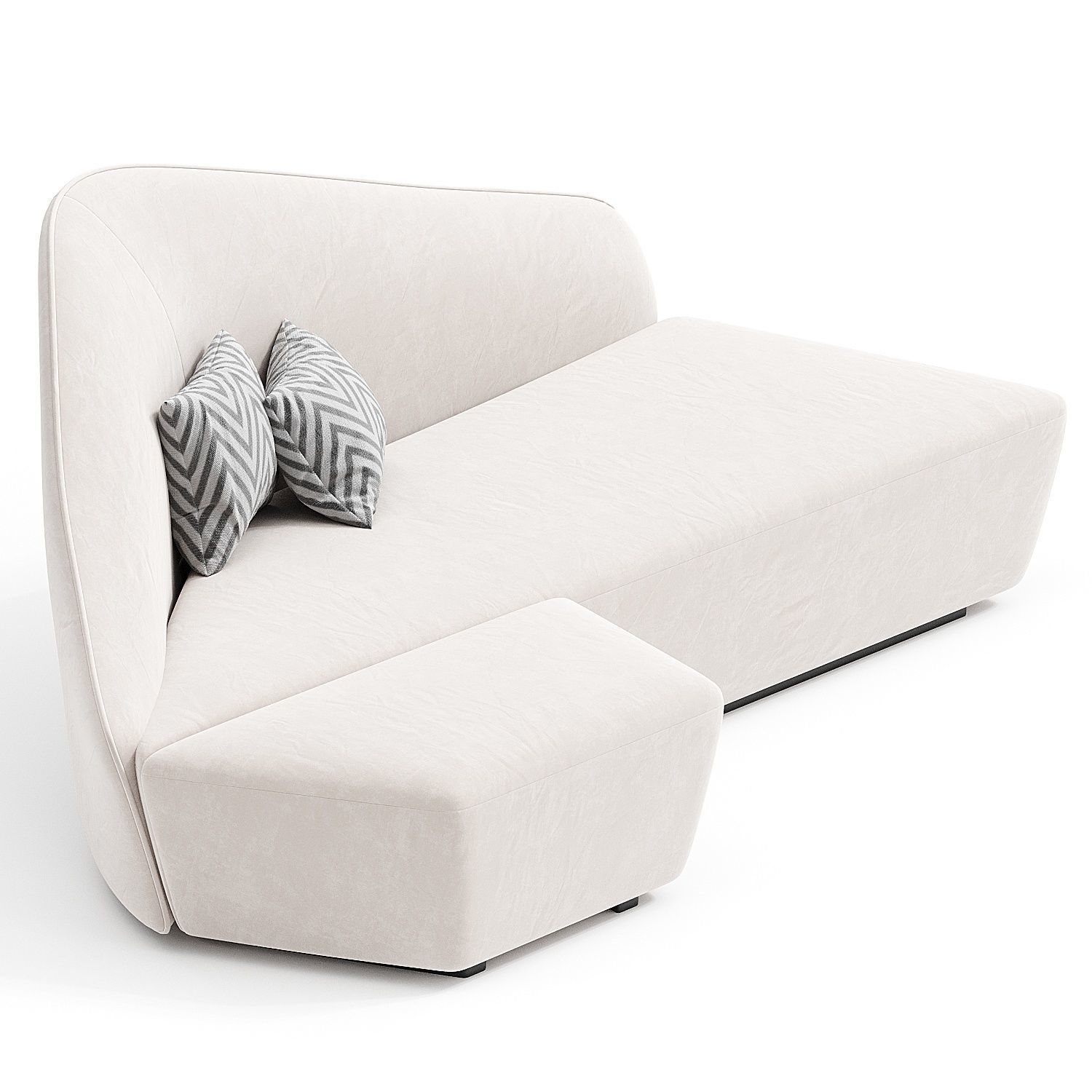 Verlaine Sofa Driade 3d model 3D model_1