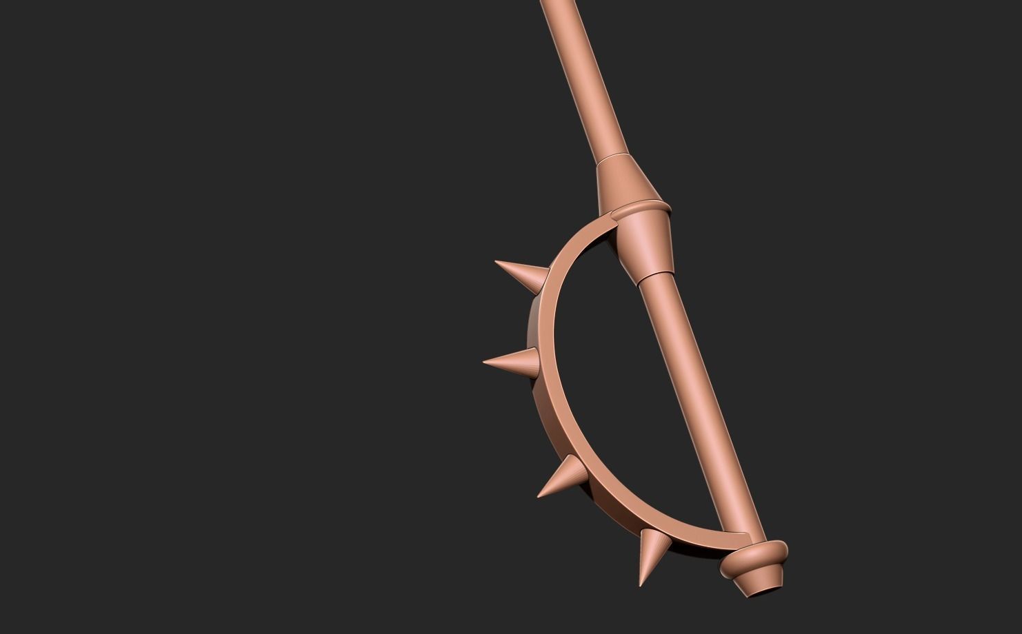 Escanor rhitta axe - seven deadly sins 3D print model_9