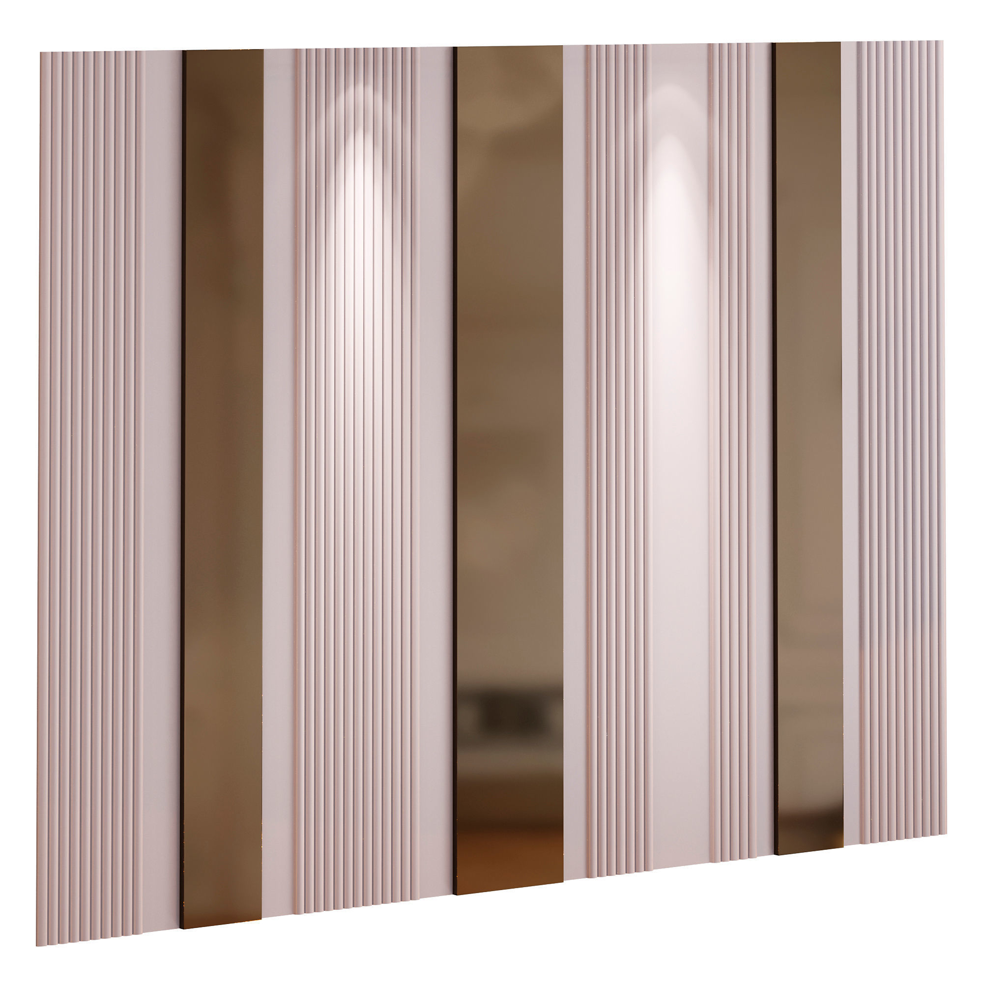 Wall panels 013 3D model_2