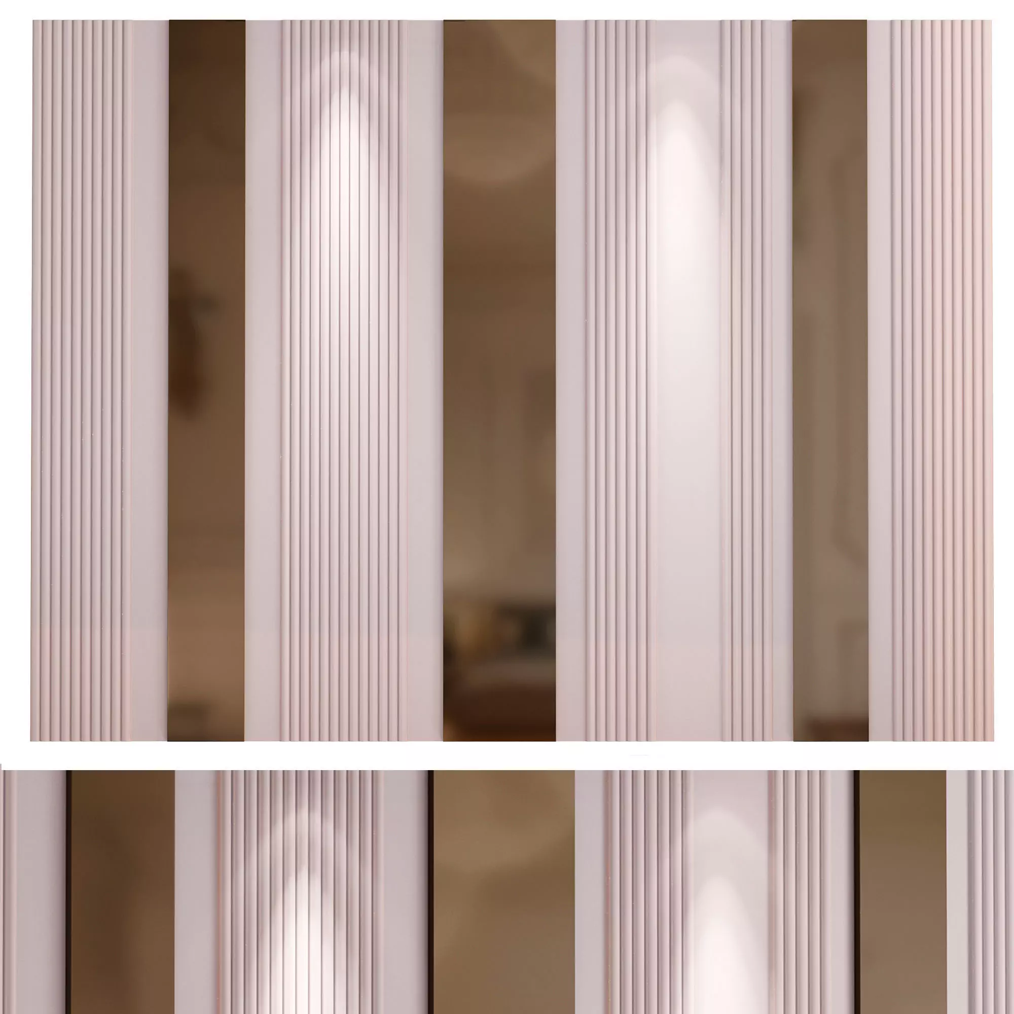 Wall panels 013 3D model_0