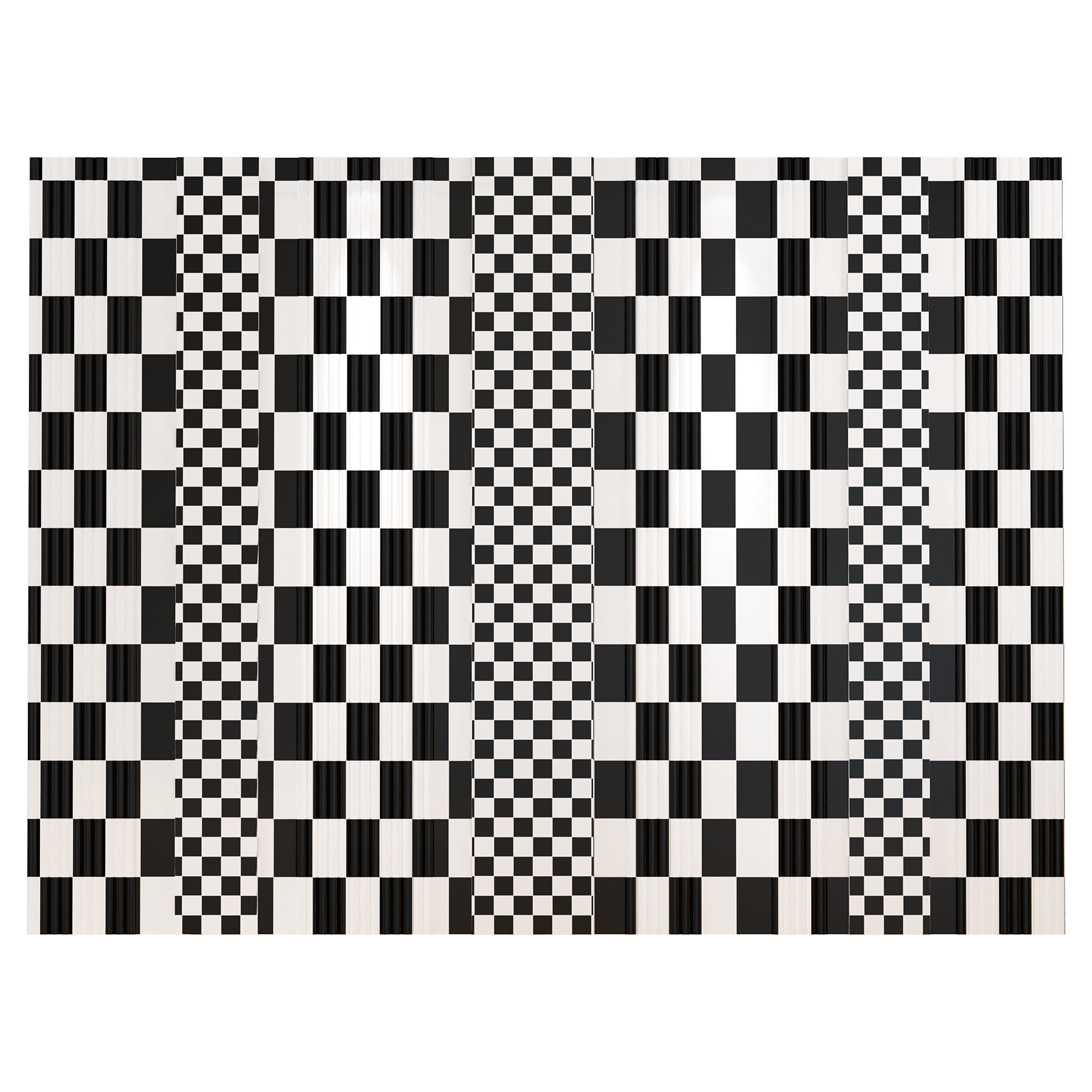 Wall panels 013 3D model_3