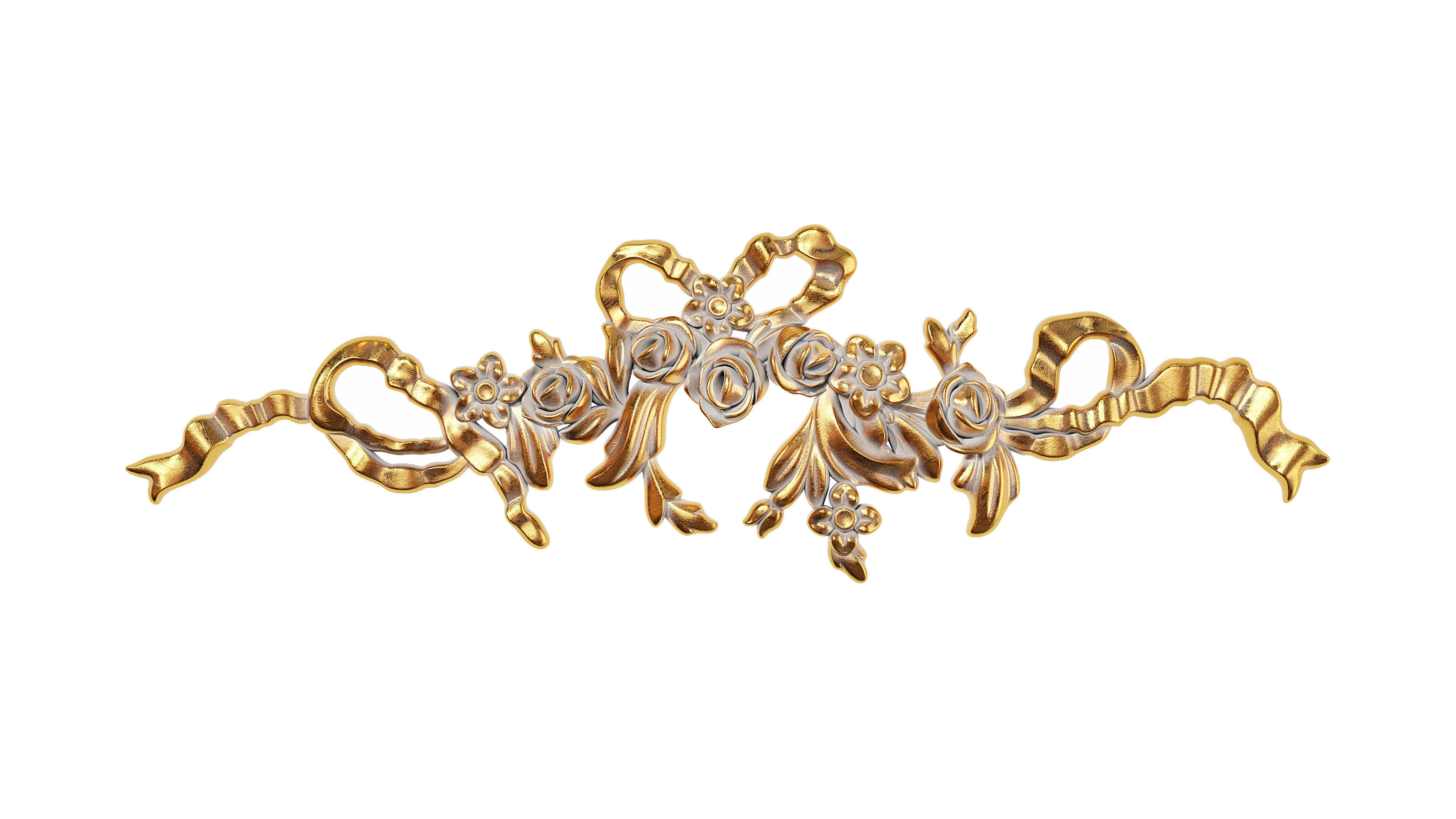 Classic carved 230 3D model_1