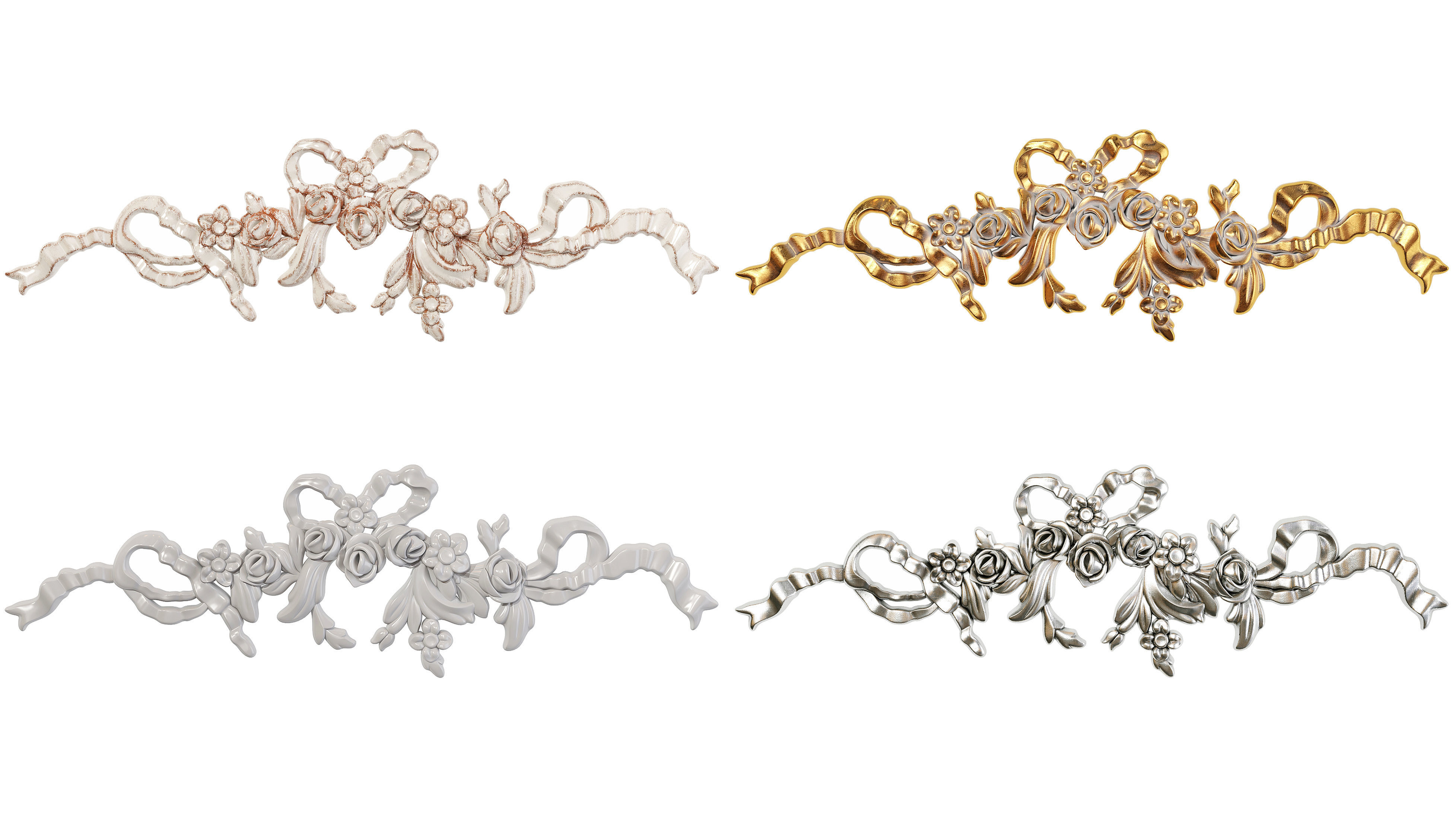 Classic carved 230 3D model_4