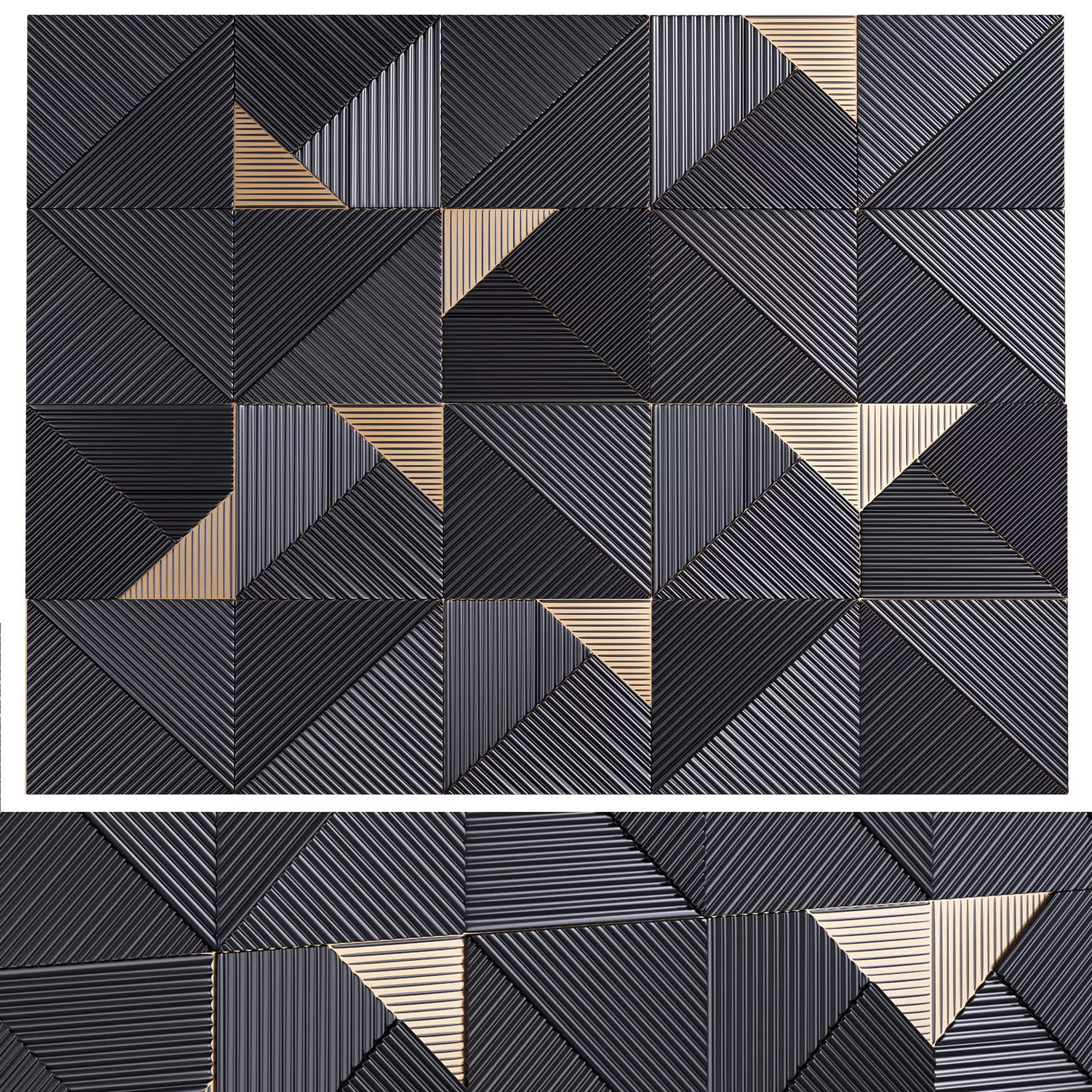 wall panels 010 3D model_0
