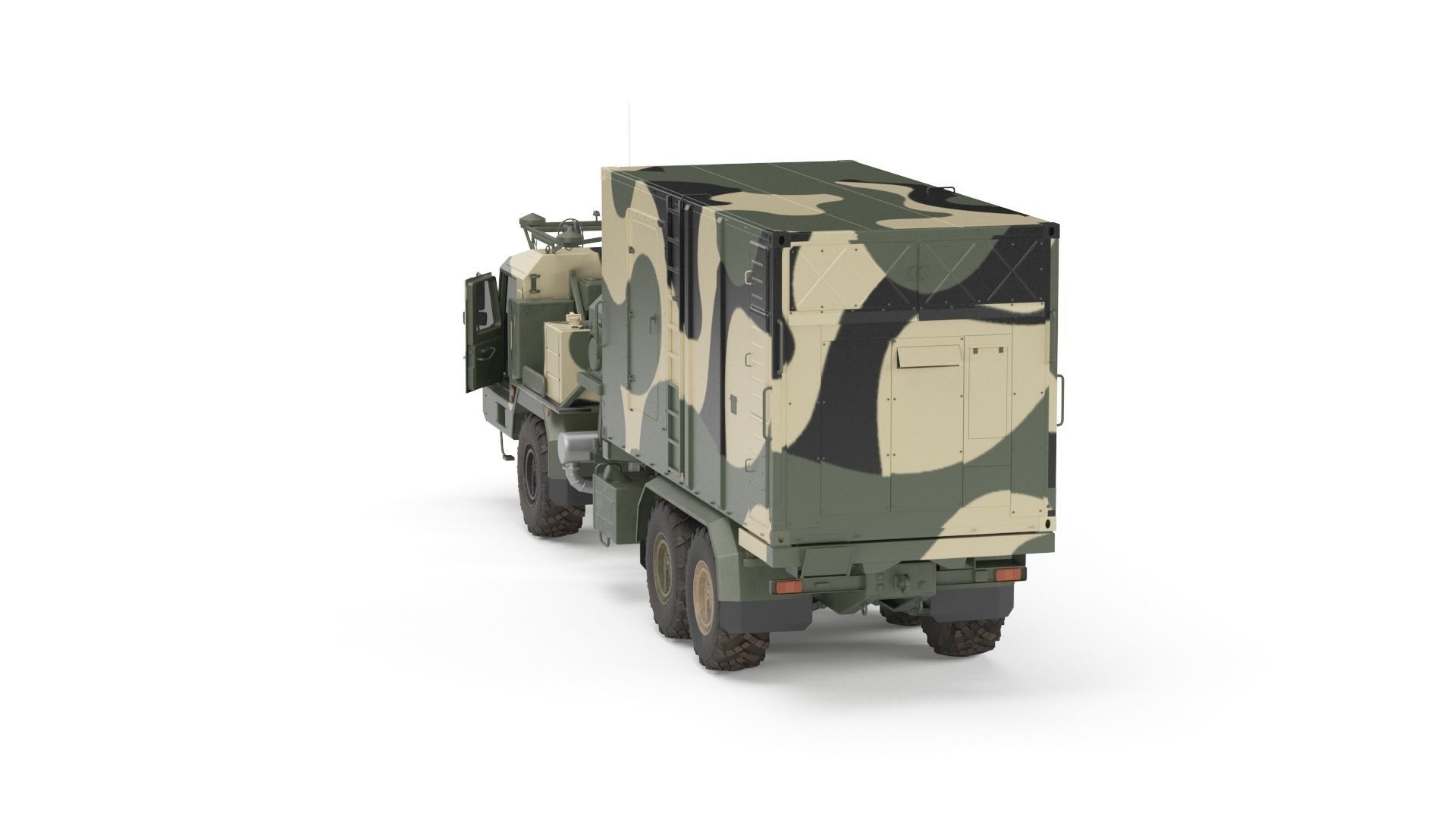 Command and Control Vehicle 50K6 Vityaz Camo 3D model_25