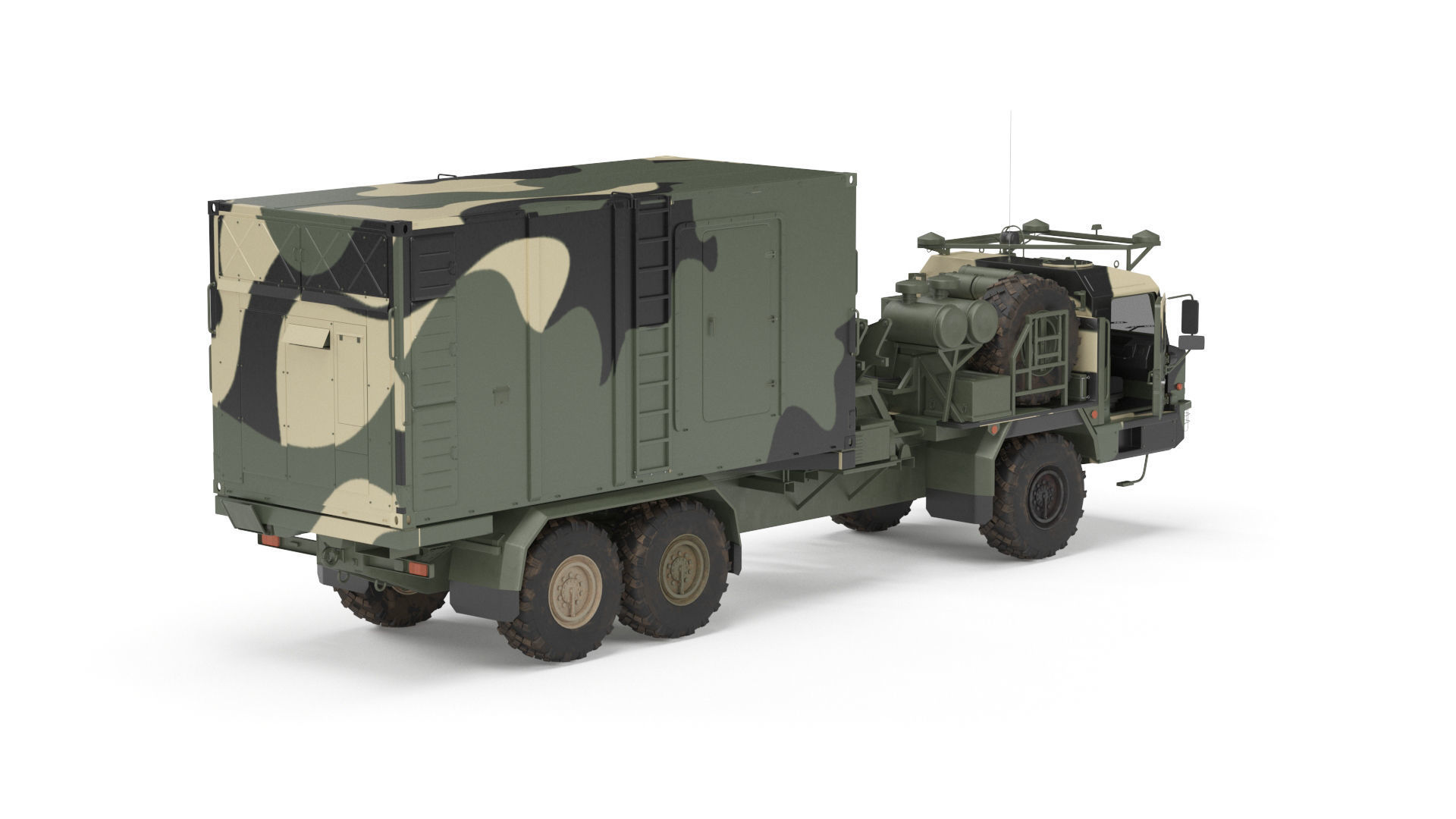 Command and Control Vehicle 50K6 Vityaz Camo 3D model_23